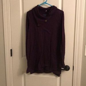 Dark purple Pink Blush Maternity tunic